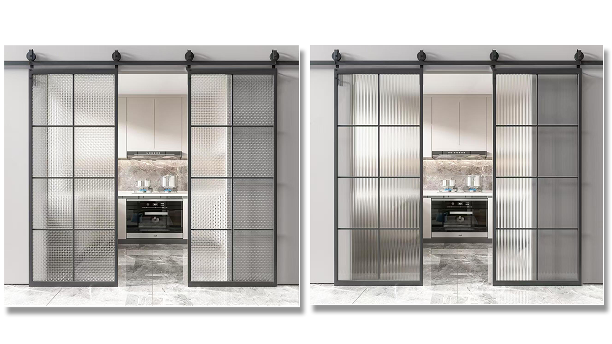 Glass Aluminum Barn Doors Design Versatility and Customization