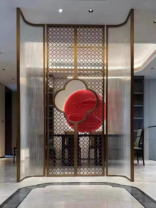 Custom Full-Height Glass Partition with Sound Insulation