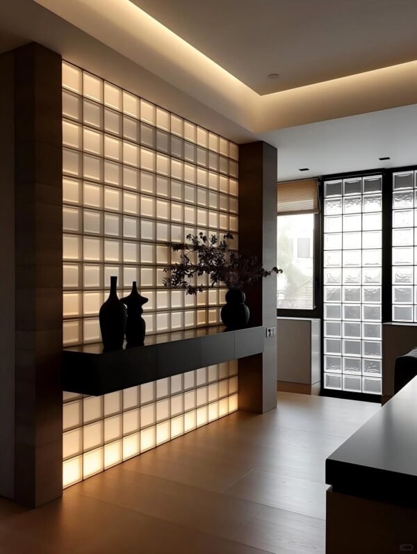 Custom Smart Glass Partition with Privacy Control