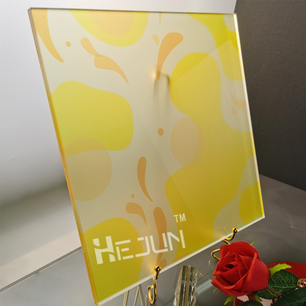 Customized Digital Printing Smart Printed Glass Tempered Flat Glass UV Digital Print on Glass - Image 3