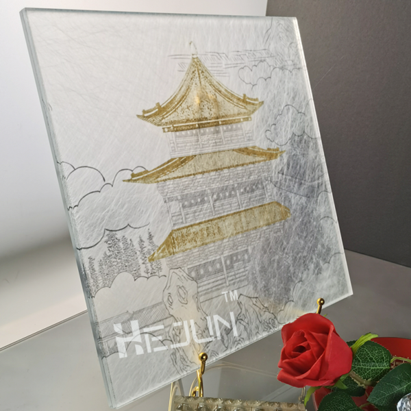 Customized Digital Printing Smart Printed Glass Tempered Flat Glass UV Digital Print on Glass