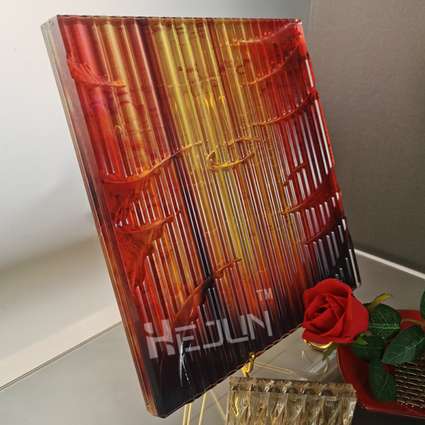 Customized Digital Printing Glass / Multi-color Printing Glass /Decorative Glass Panel