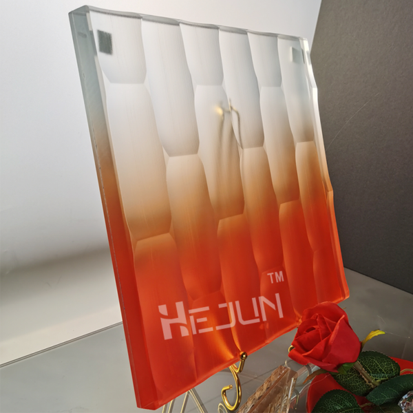 Customized Decorative Digital Printed Glass for Curtain Wall/Decoration/Building.