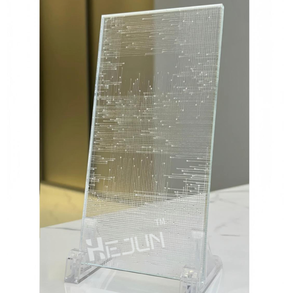 Customized water droplets acid-etched glass - Image 2