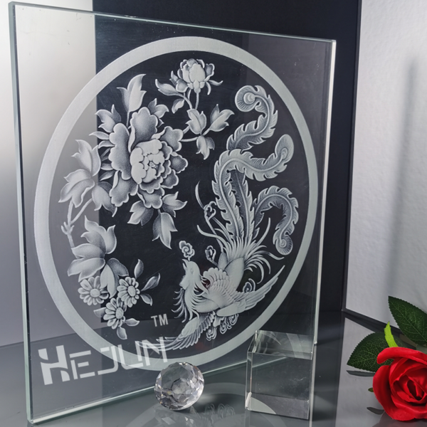 Laser interior engraving glass art decorative glass