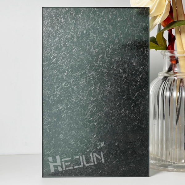 Customized irregular patterned frosted hazy glass for home partitions with doors and windows, bathroom doors or partitions. - Image 2