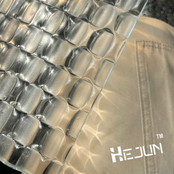 Customized Fluted Tempered Glass Hot Melt Glass Security Decorative Clear Tempered Patterned Building
