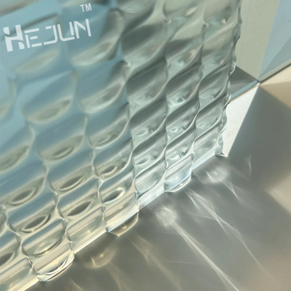 Customized Fluted Tempered Glass Hot Melt Glass Security Decorative Clear Tempered Patterned Building - Image 4