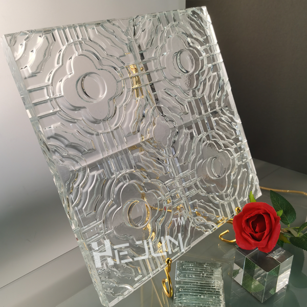 Customized digital printing membrane laminated car engraving hot melting multi-process superposition of fusion art decorative glass - Image 2