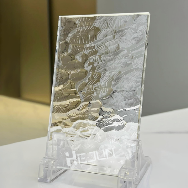 Customized Fluted Tempered Glass Hot Melt Glass Security Decorative Clear Tempered Patterned Building - Image 5