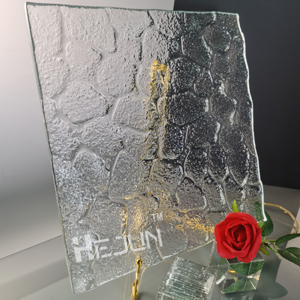 Customized Fluted Tempered Glass Hot Melt Glass Security Decorative Clear Tempered Patterned Building - Image 3