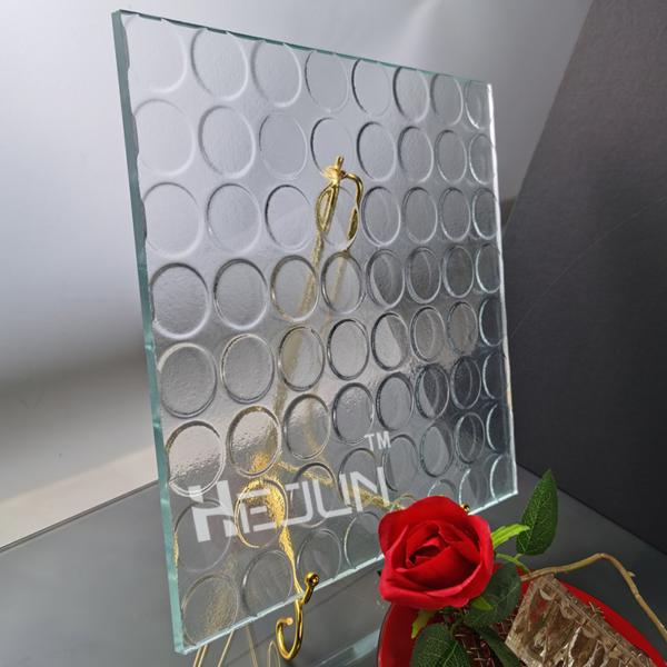 Customized Fluted Tempered Glass Hot Melt Glass Security Decorative Clear Tempered Patterned Building - Image 2