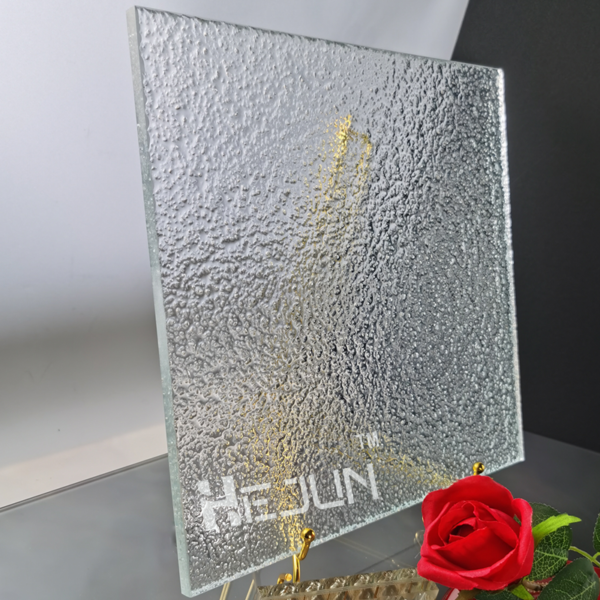 Customized Fluted Tempered Glass Hot Melt Glass Security Decorative Clear Tempered Patterned Building