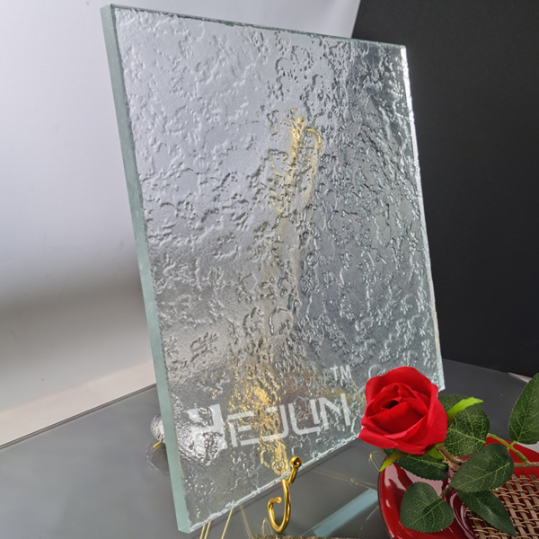 Customized Fluted Tempered Glass Hot Melt Glass Security Decorative Clear Tempered Patterned Building - Image 2