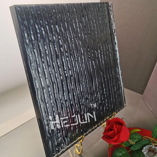 Custom etching clip PET film laminated mirror glass - Image 3