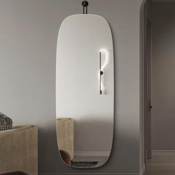 Customized frameless environmentally friendly copper-free special-shaped full length mirror - Image 2