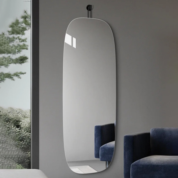 Customized frameless environmentally friendly copper-free special-shaped full length mirror - Image 3