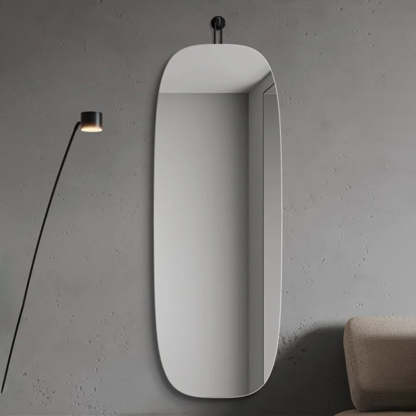 Customized frameless environmentally friendly copper-free special-shaped full length mirror - Image 4