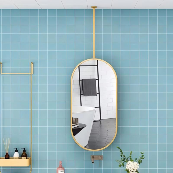 Customized Smart Bathroom  Mirror With Lights LED L01 - Image 2