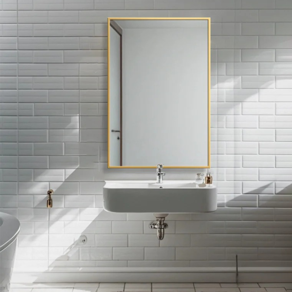 304# 316 stainless steel high-end bathroom mirror - Image 4