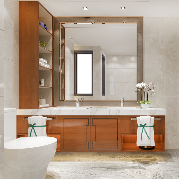 304# 316 stainless steel high-end bathroom mirror - Image 5