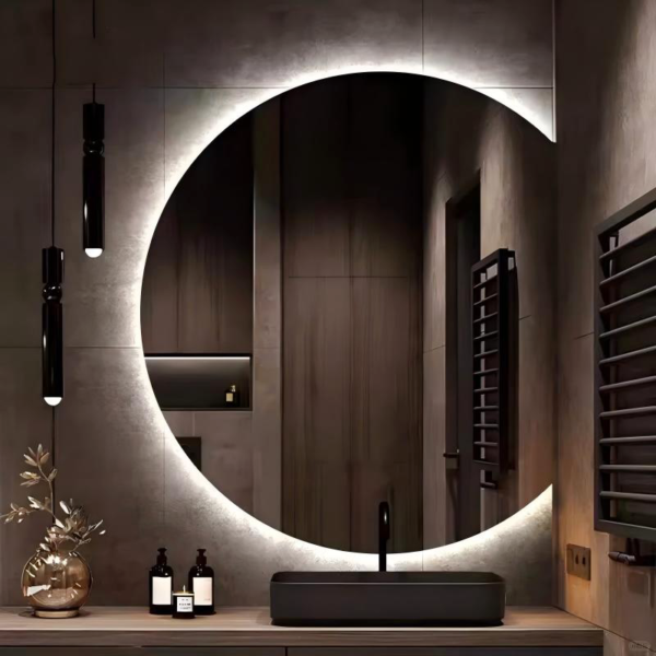 Customized Smart Bathroom  Mirror With Lights LED L01 - Image 3