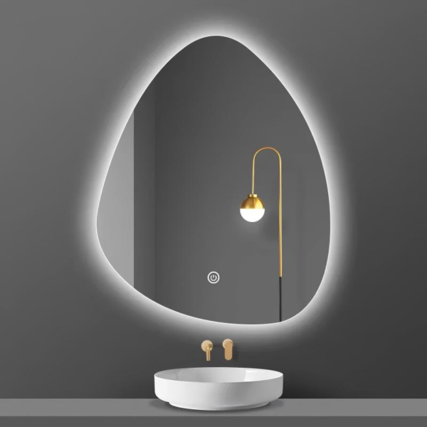 Customized Smart Bathroom  Mirror With Lights LED L01 - Image 4