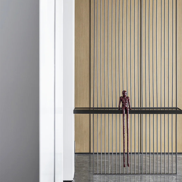 Stainless steel entrance screen partition - Image 2