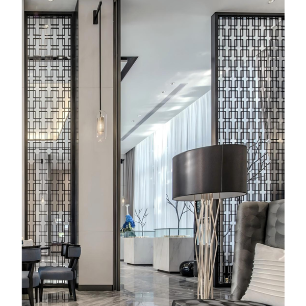 Customized Stainless Steel Gold Room Divider for Home Wall Art Decorative Screen Metal Screen Dividers Partitions Room Divider - Image 3