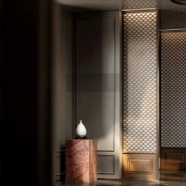 Stainless Steel Gold Room Divider for Home Wall Art Decorative Screen Metal Screen Dividers Partitions Room Divider - Image 4
