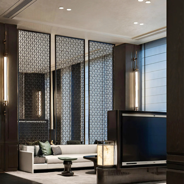 Modern Decorative Stainless Steel Partition Classic Metal Screen Room Divider - Image 4