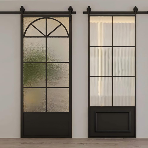 Customized aluminum framed glass barn door - Image 3