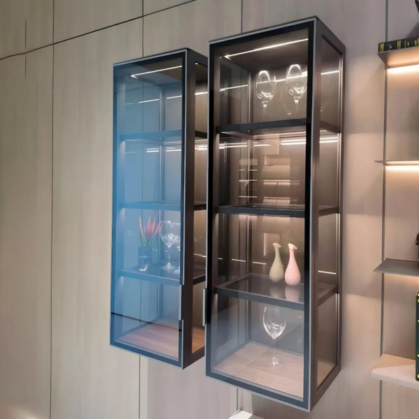 Hight quality lighted display cabinet