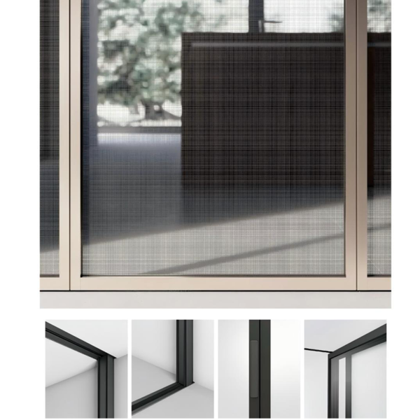 Customized folding sliding glass patio doors bi fold glass doors interior - Image 2