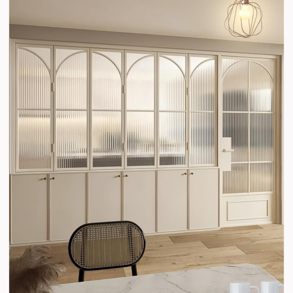 Customized bi fold glass doors interior - Image 3