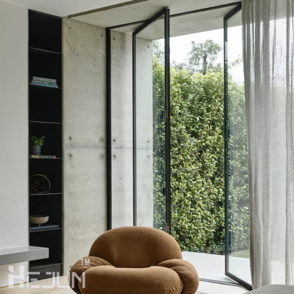 Customized glass pivot door - Image 2