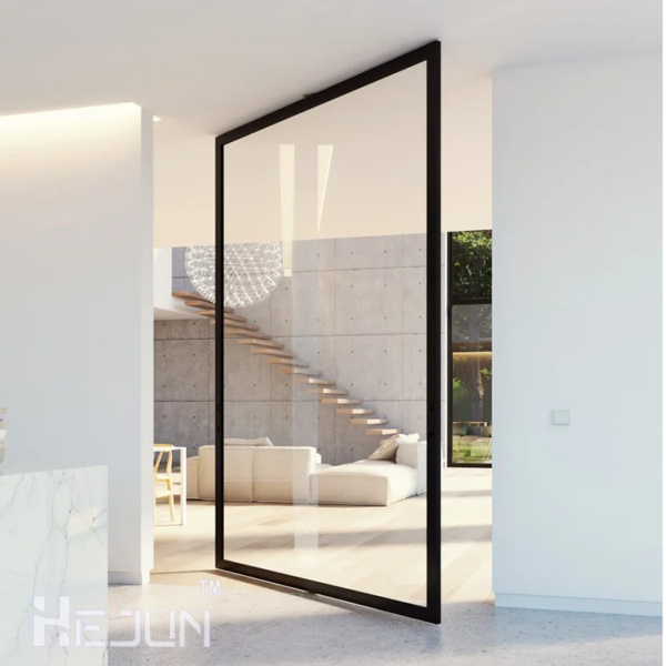 Customized glass pivot door - Image 4