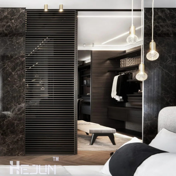 Customized Minimalist grille sliding doors - Image 4