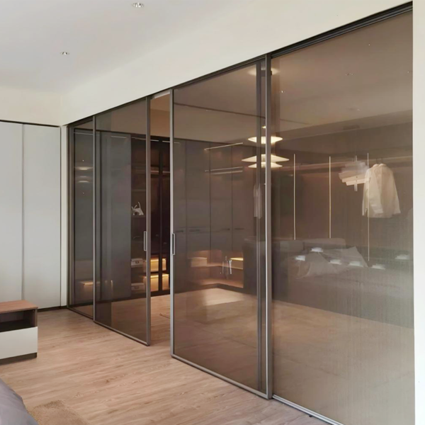 Customized sliding art glass doors - Image 3