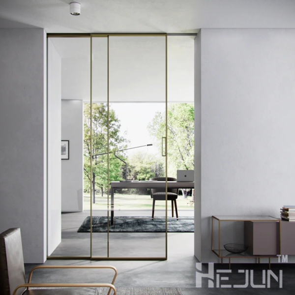 Customized sliding art glass doors - Image 4