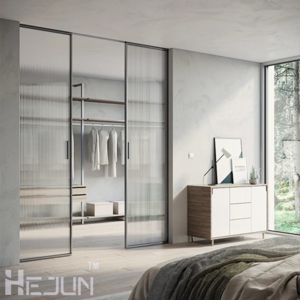 Customized sliding art glass doors - Image 5