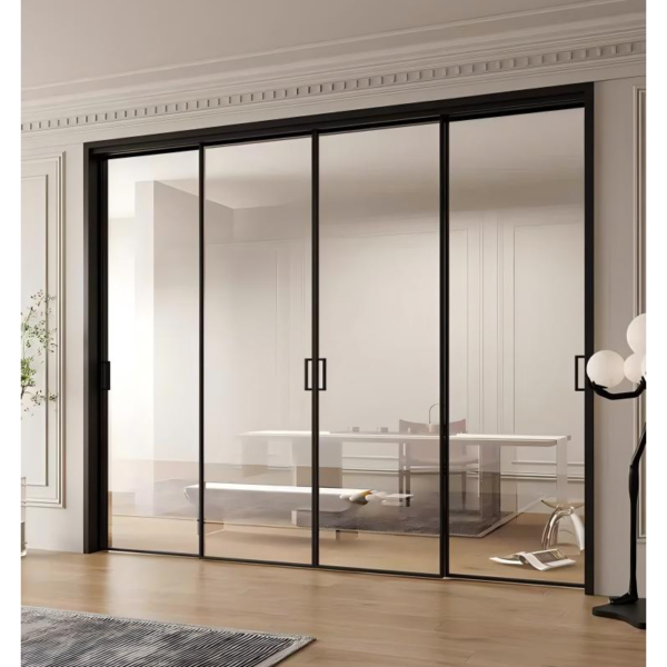 Customized bifold french doors with frosted glass - Image 2