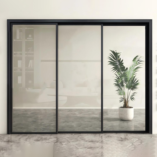 Customized sliding door in glass - Image 3