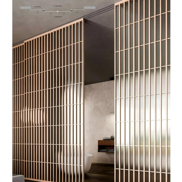 Customized Minimalist grille sliding doors - Image 2