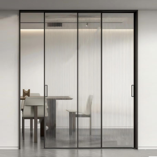 Customized glass patio doors sliding