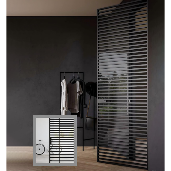 Customized Swing Glass Door Aluminum Slim Frame Glass Door Exterior Interior Modern Glass Pivot Doors - Image 3