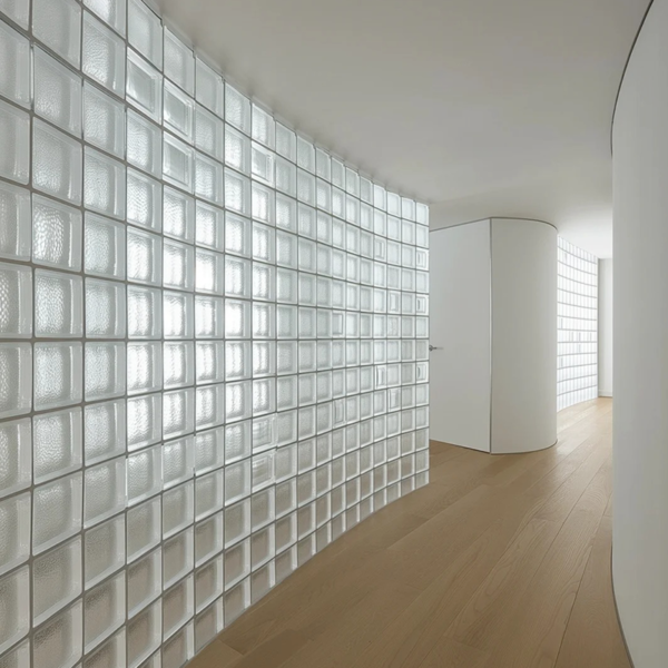 Customized Glass bricks room partition  divider Glass glass wall Screen - Image 2