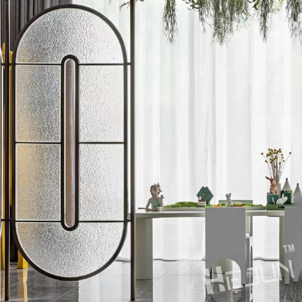 Bespoke Stainless Steel Metal Partition Wall Panel Screen Glass Acrylic Room Divider - Image 3