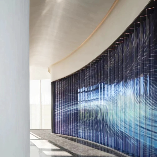 Customized art decorative glass wall Screen - Image 2