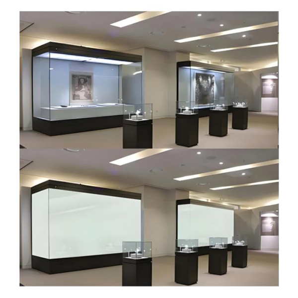 Super Clear Switchable Glass Smart Glass Self-adhesive PDLC Smart Film 3